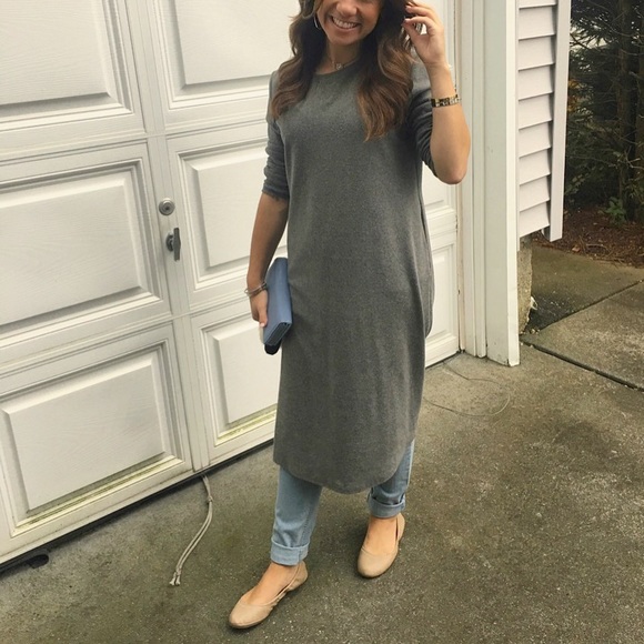 Mia Mid Sweatshirt Dress with Pockets - Picture 3 of 3